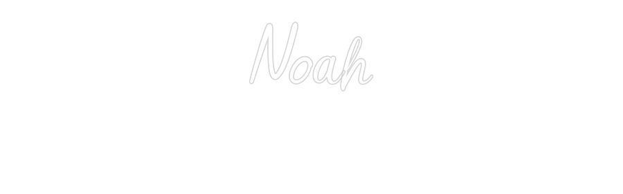 Custom Neon: Noah