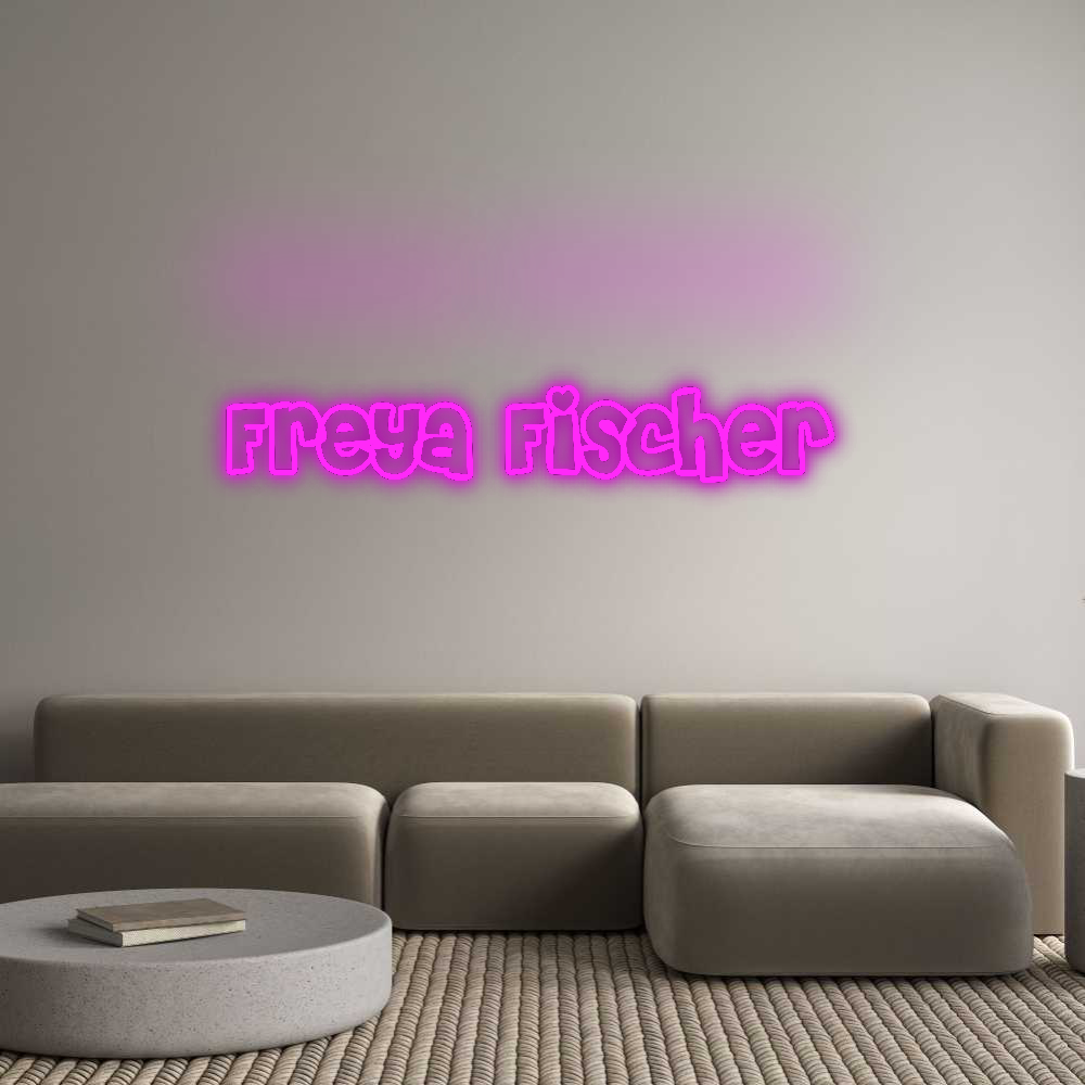 Custom Neon: Freya Fischer