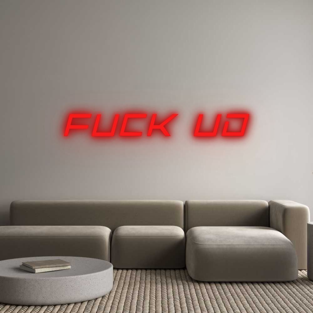 Custom Neon: Fuck ud