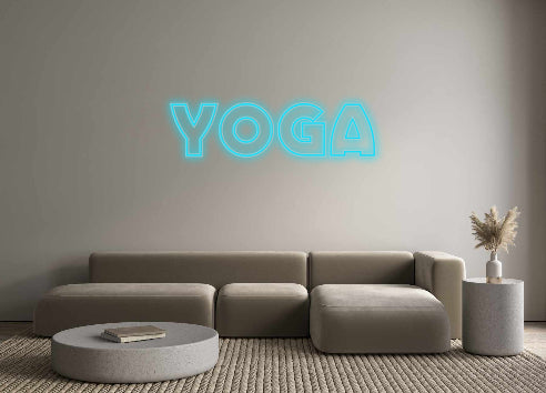 Custom Neon: YOGA